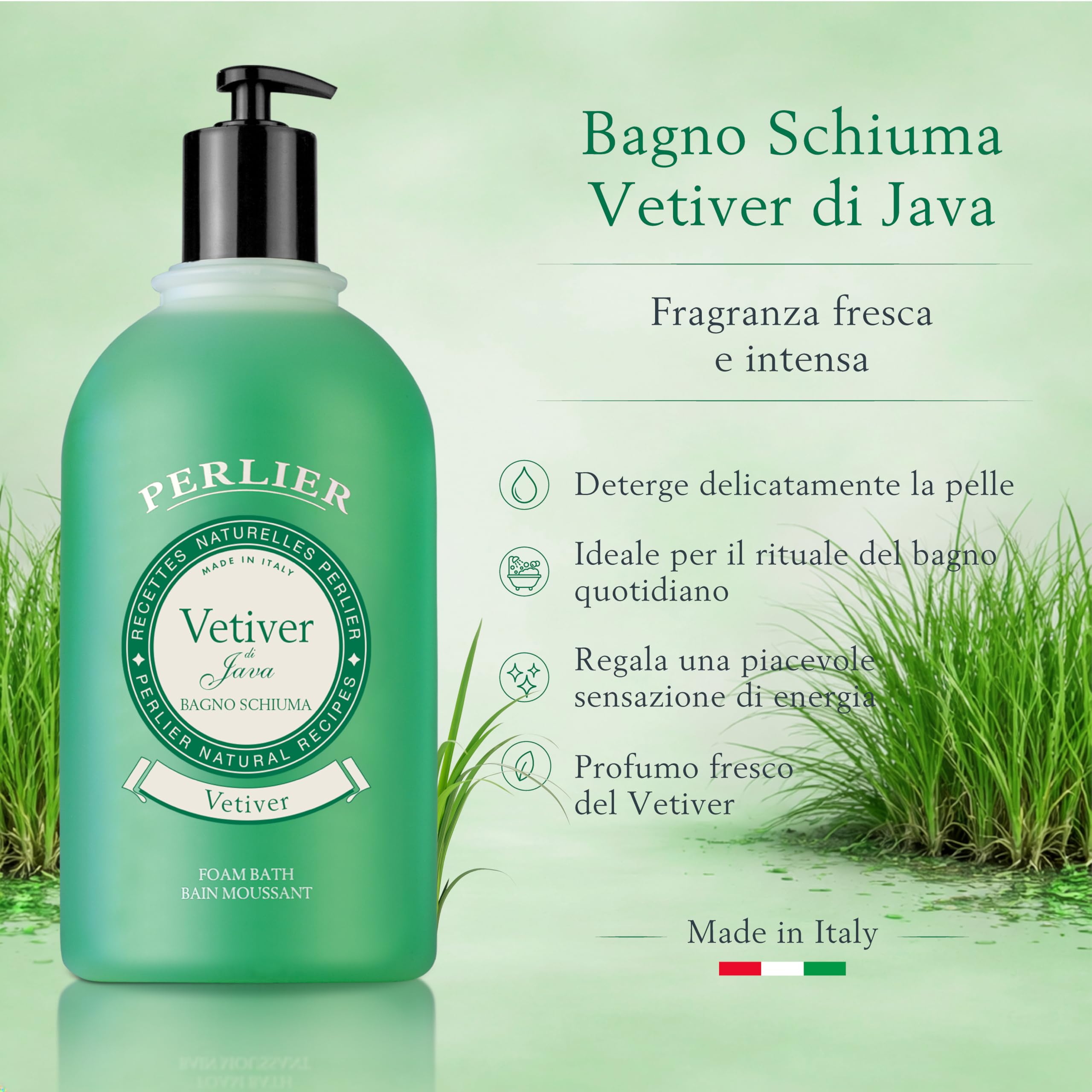 PERLIER BAGNO VETIVER 3000ML
