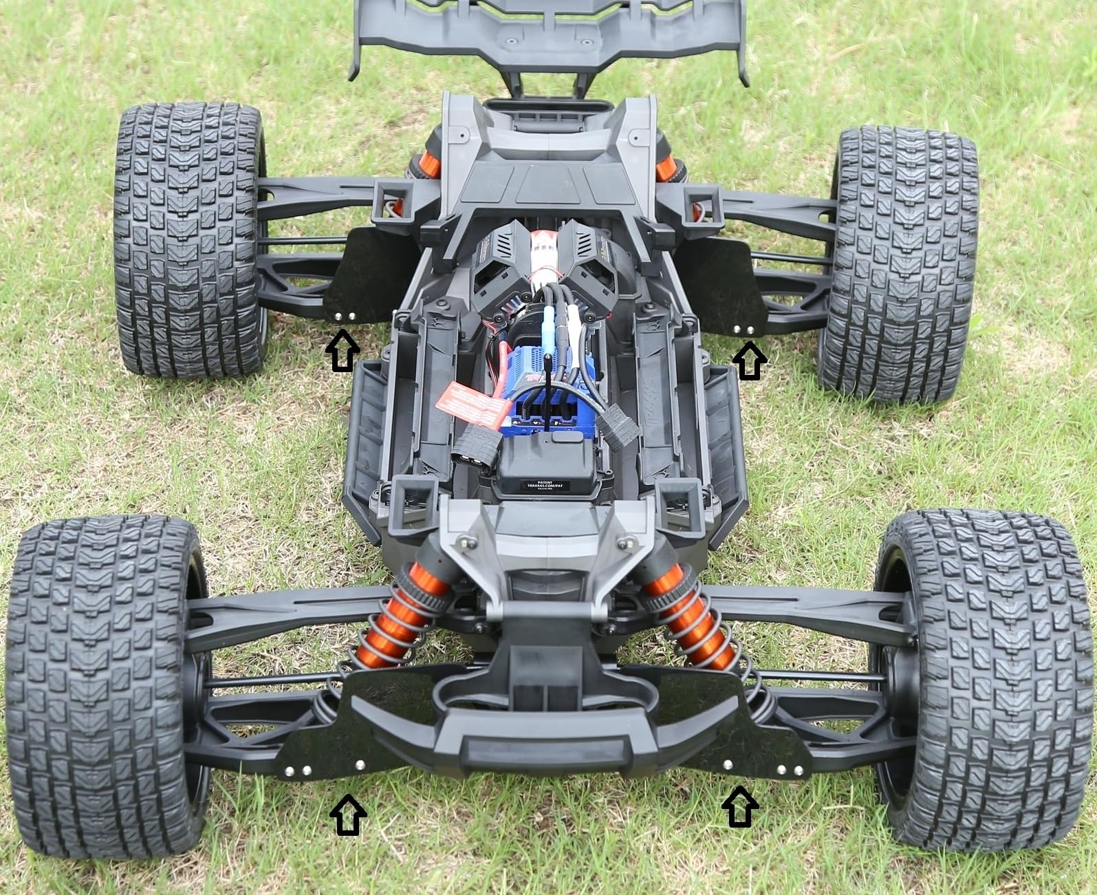 Levigo RC Vorne Hinten A-Arm Kotflügel Kompatibel Mit Traxxas 1/6 XRT 1/5 X-MAXX RC Vorne Hinten Schwinge Schutz Board Upgrade Teile