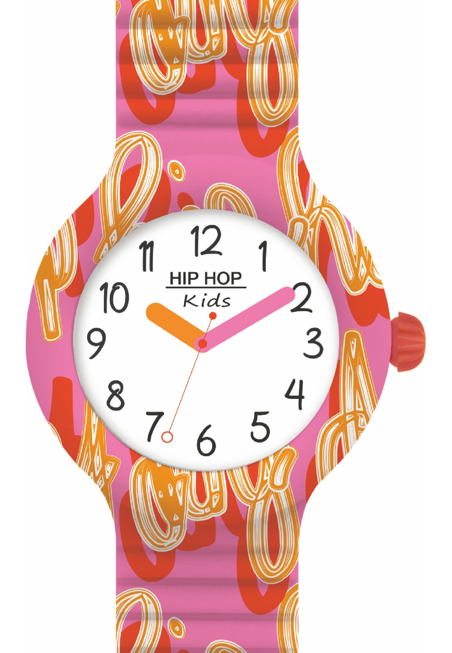 Hip Hop Kids Fun HWU1154 - Reloj de Pulsera Infantil (Silicona, 28 mm, Resistencia al Agua: 5 Bares)