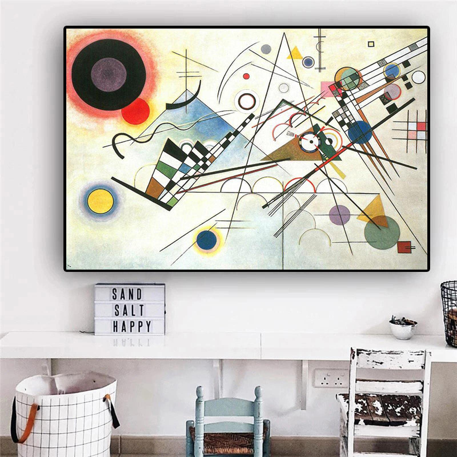 Amazon｜世界的に有名な壁の芸術の複製キャンバスのポスターとプリント