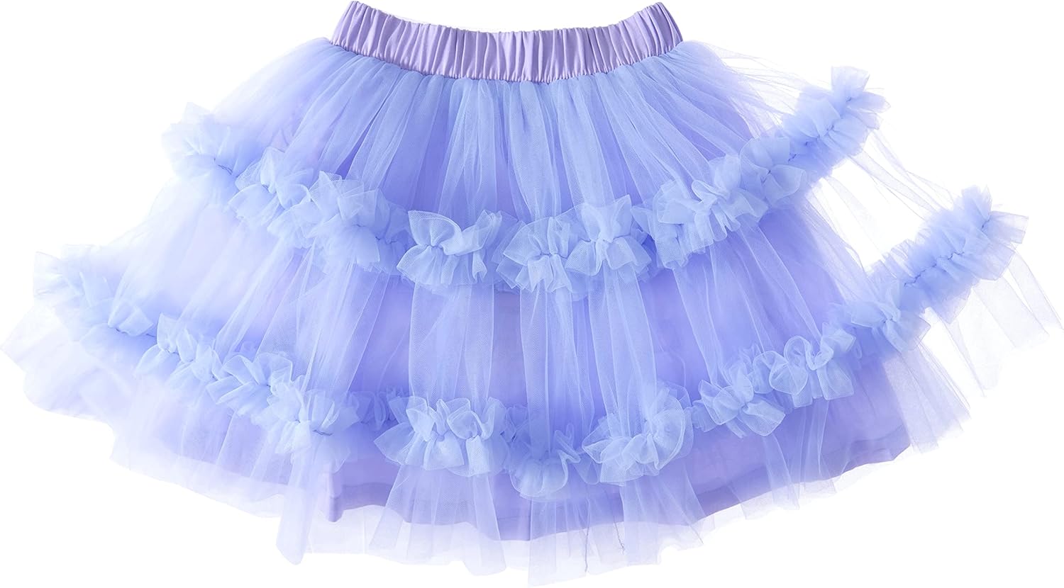 Ashken Toddler Baby Girl Tutu Tulle Layered Ruffle Skirt for Little Gig Girls 6 Months-10T - Image 3