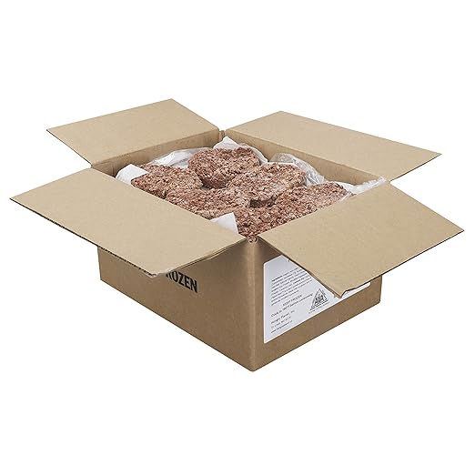 Hungry Planet Beef™ Burgers, Plant-Based / Vegan (10.5lb, 42/4oz Burgers)