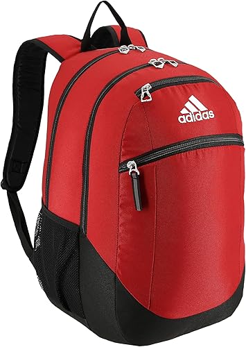 Equipo de mochila Adidas Unisex Striker II Rojo talla única Black/White, Team Collegiate Purple/Black/White, Team Dark Green/Black/White, Team