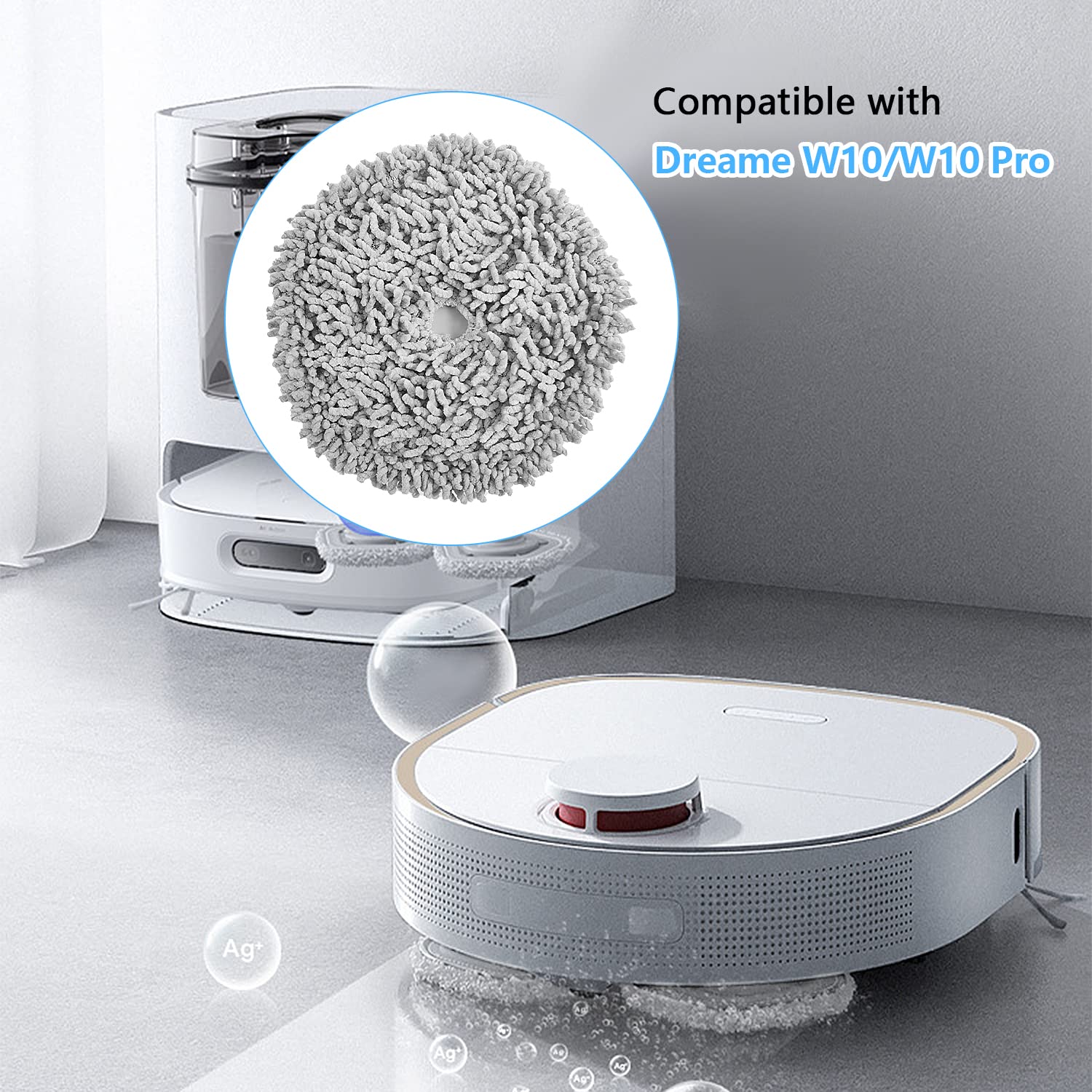 Chiffon De Vadrouille Compatible Avec Dreame Bot L10S Pro L10S Ultra