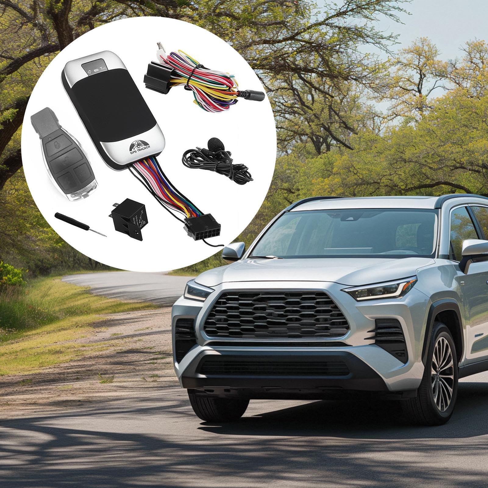 Dispositivo Antifurto per Auto Allarme Sicurezza Tracker Moto Real Time