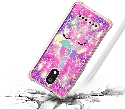 Miniatura 10 de jioeuinly Unimax UMX U696CL - Funda compatible con UMX U696CL y protector de pantalla de TPU suave JGP