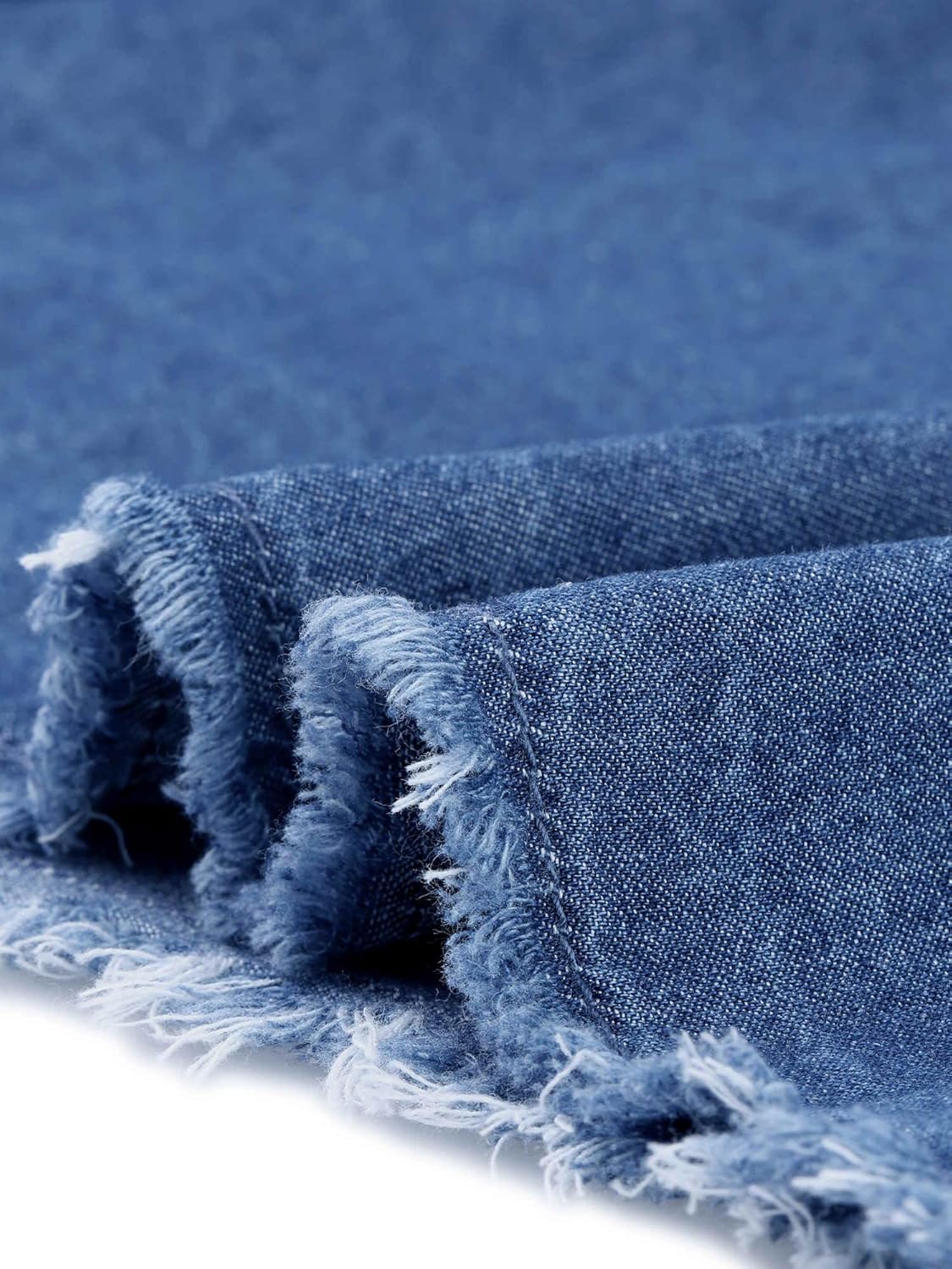 Agnes Orinda Plus Size Shirts for Women Chambray Top Button Down Denim Shirts Tops 2025 - Image 5