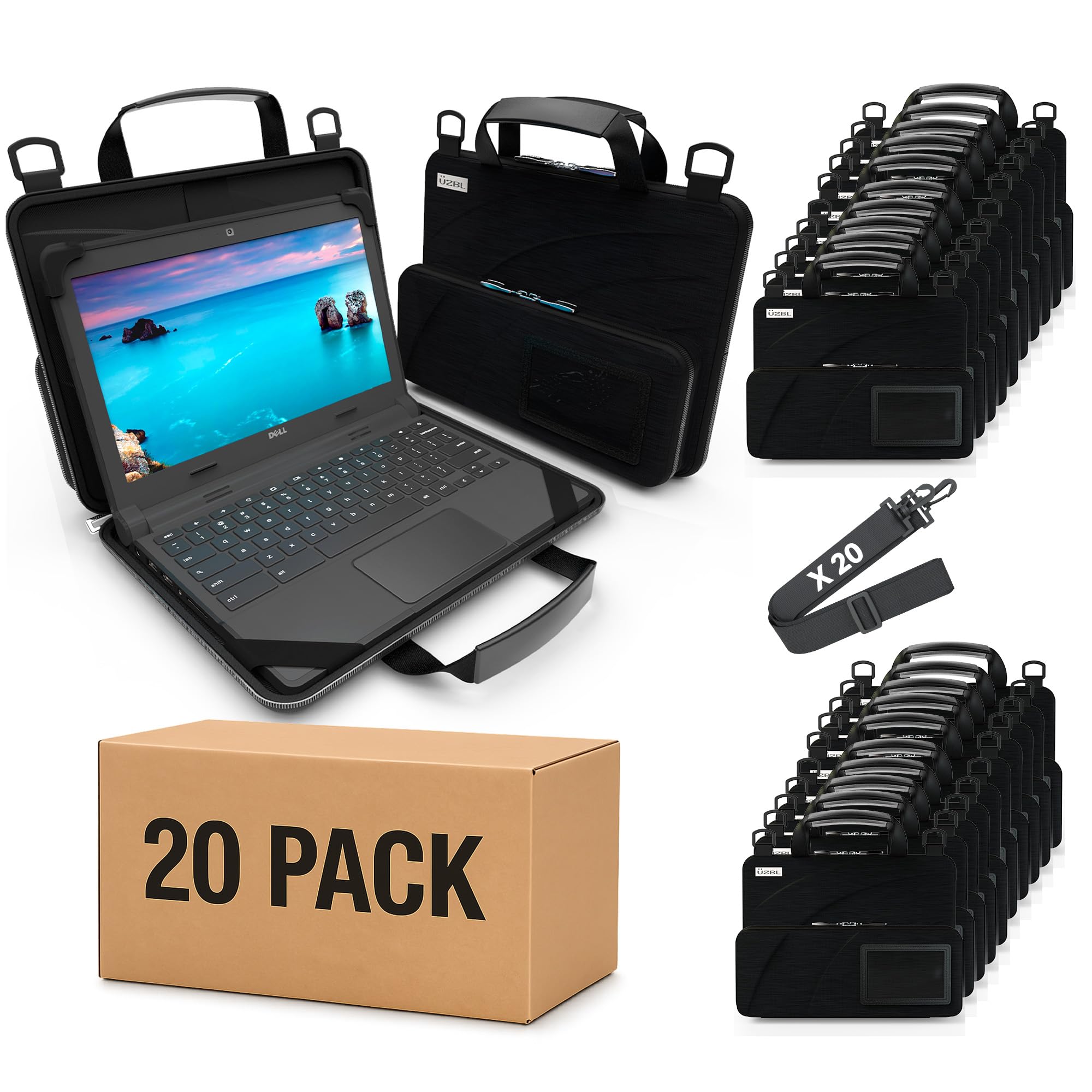 Amazon.com: UZBL 13-14 Inch Always-on Chromebook Protective Hard
