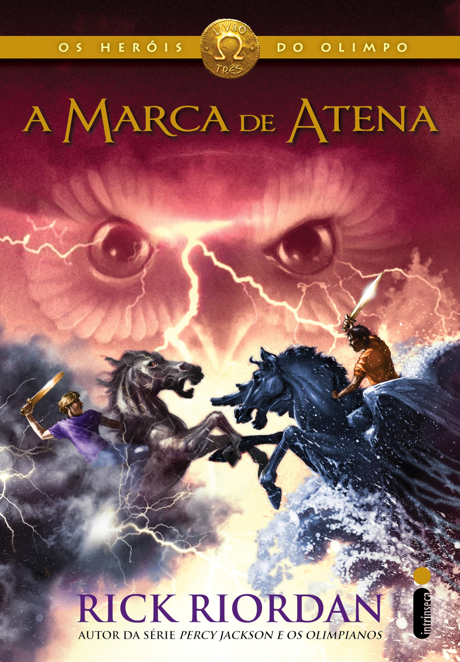 A marca de Atena (Os Heróis do Olimpo Livro 3) (Portuguese Edition)