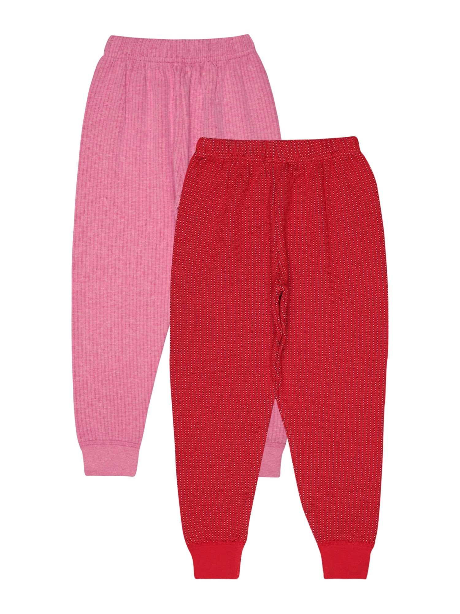 BODYCARE Unisex Regular Fit Thermal Bottoms Pack Of 2-image-2