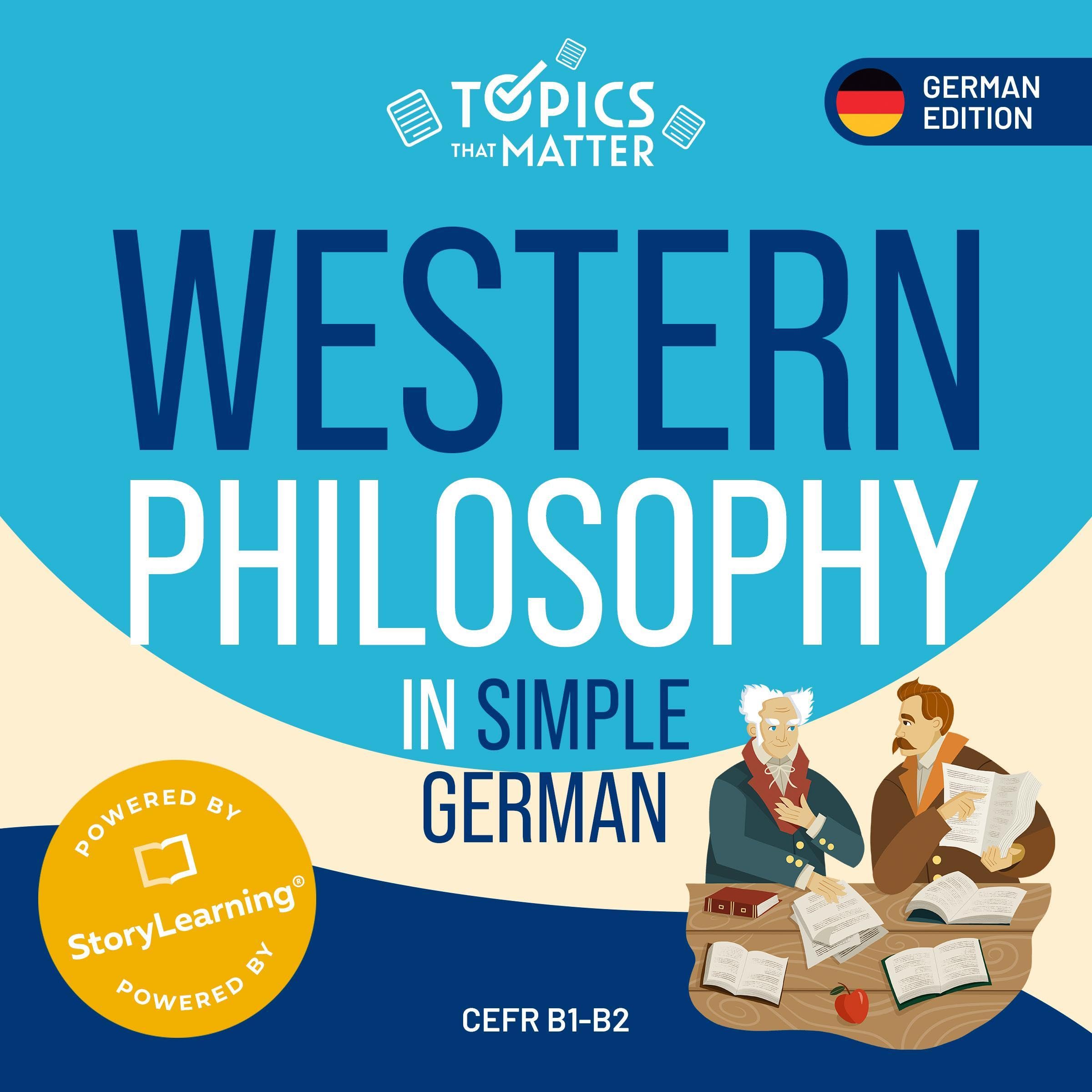 Cover art for Western Philosophy in Simple German [German Edition]