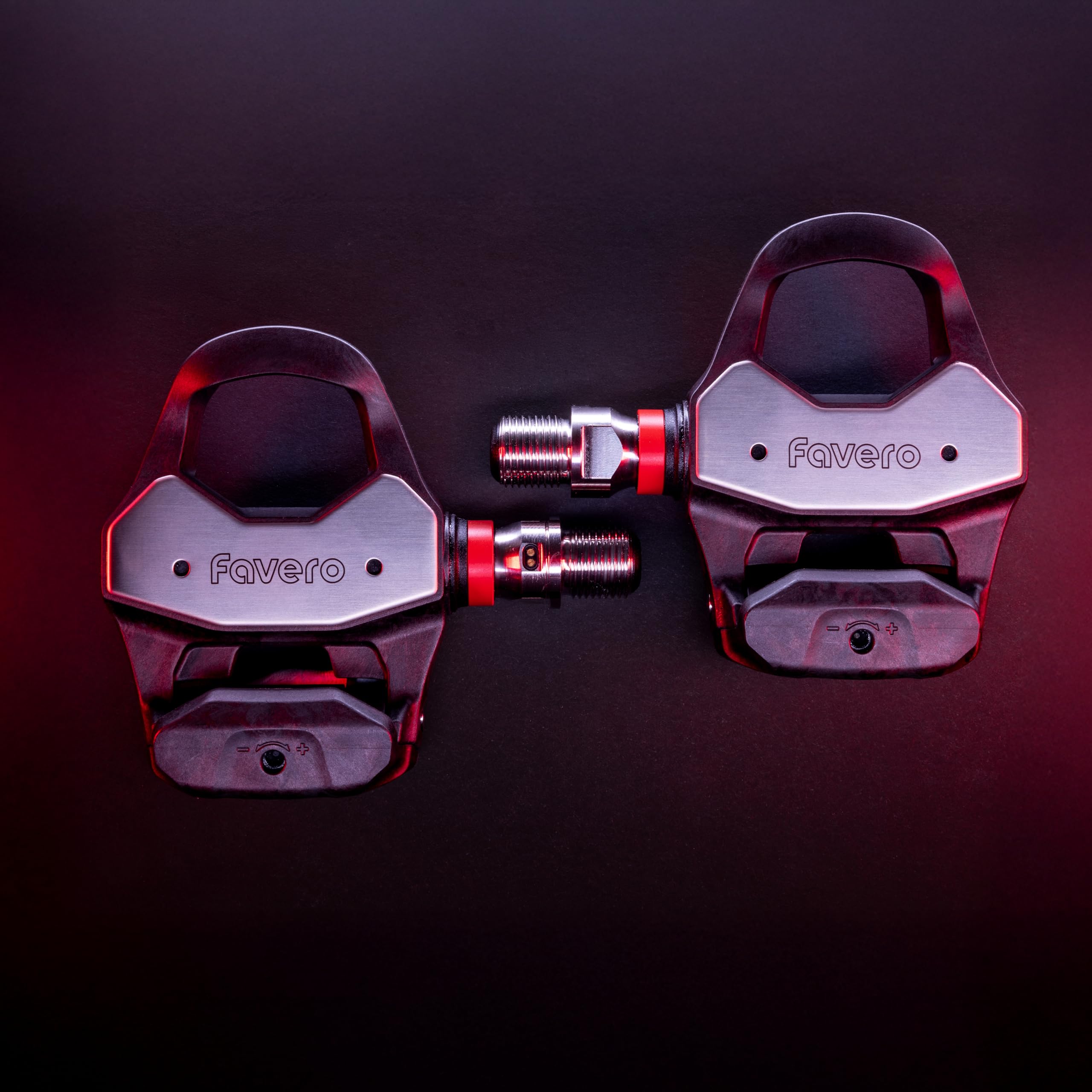 Favero Assioma PRO RL-2 Compteur de puissance à pédale double détection pour vélo de route | Look Keo - Compatible double face - Connectivité Bluetooth et ANT+ pour ordinateurs de vélo, GPS et smartphones