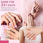 VANREESA 42 Pcs Gel Nail Polish Kit with U V Light 24 Colors Gel Polish Nail Set Glossy & Matte Top Coat Complete Nail Kit with Manicure Tools for All Seasons Gifts for Women Girls