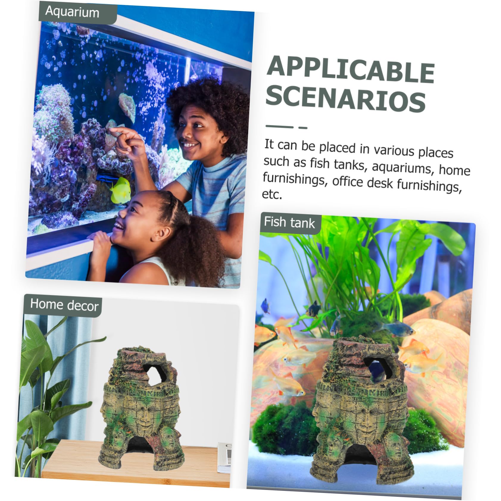 Decoración Natural para Terrarios De Reptiles De Premium para Serpientes y Arañas Accesorio para Acogedores Hábitats Terrestres