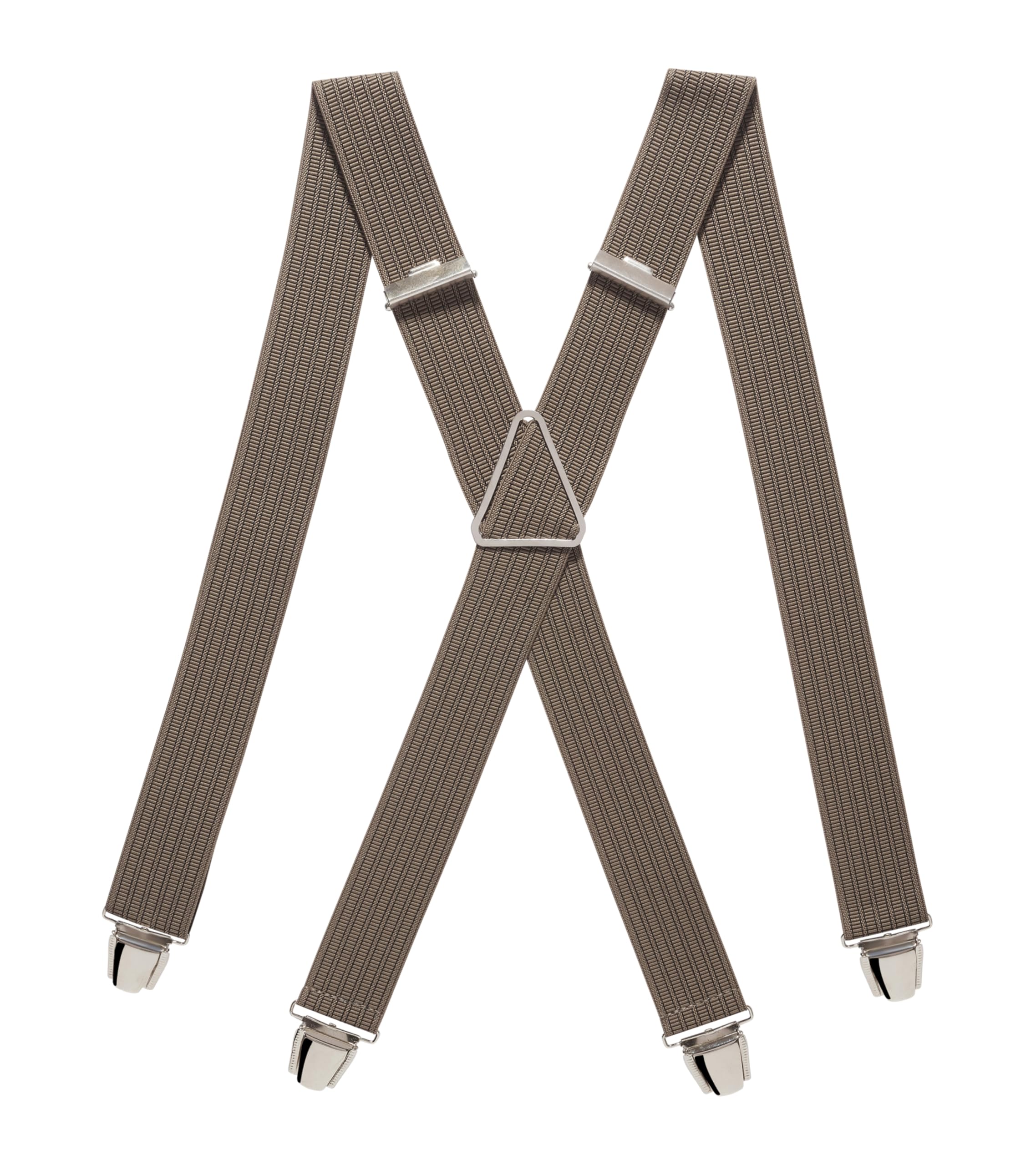 Bretelles Homme Larges PIERROT Made in France - Elastique Ultra Résistant 4 Clips Extra Fort Taille Ajustable 130cm Garantie à Vie