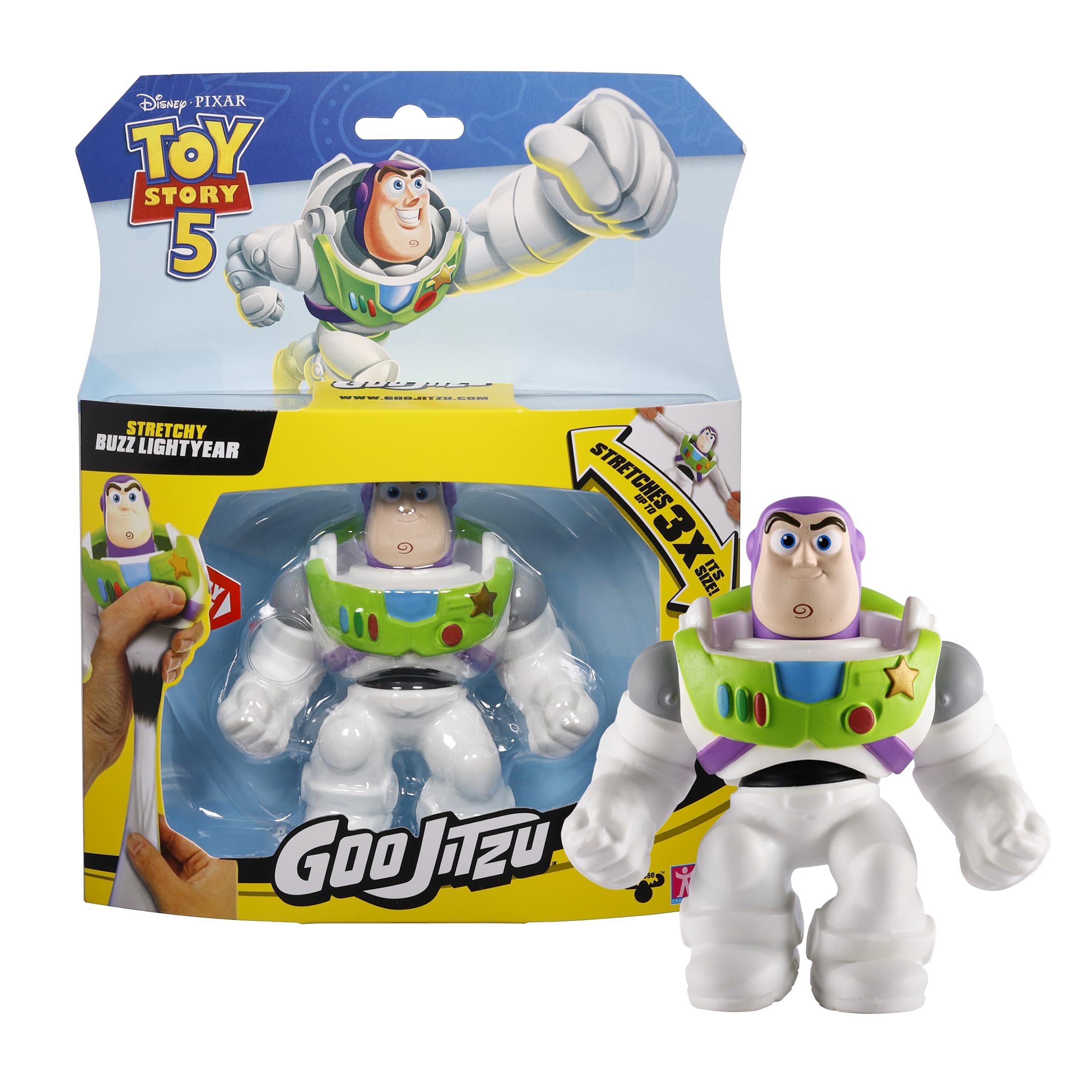 Goo Jitzu and Disney Pixar Toy Story Stretchy Characters, Buzz Lightyear, Woody, Goo Fillings, Super Stretchy