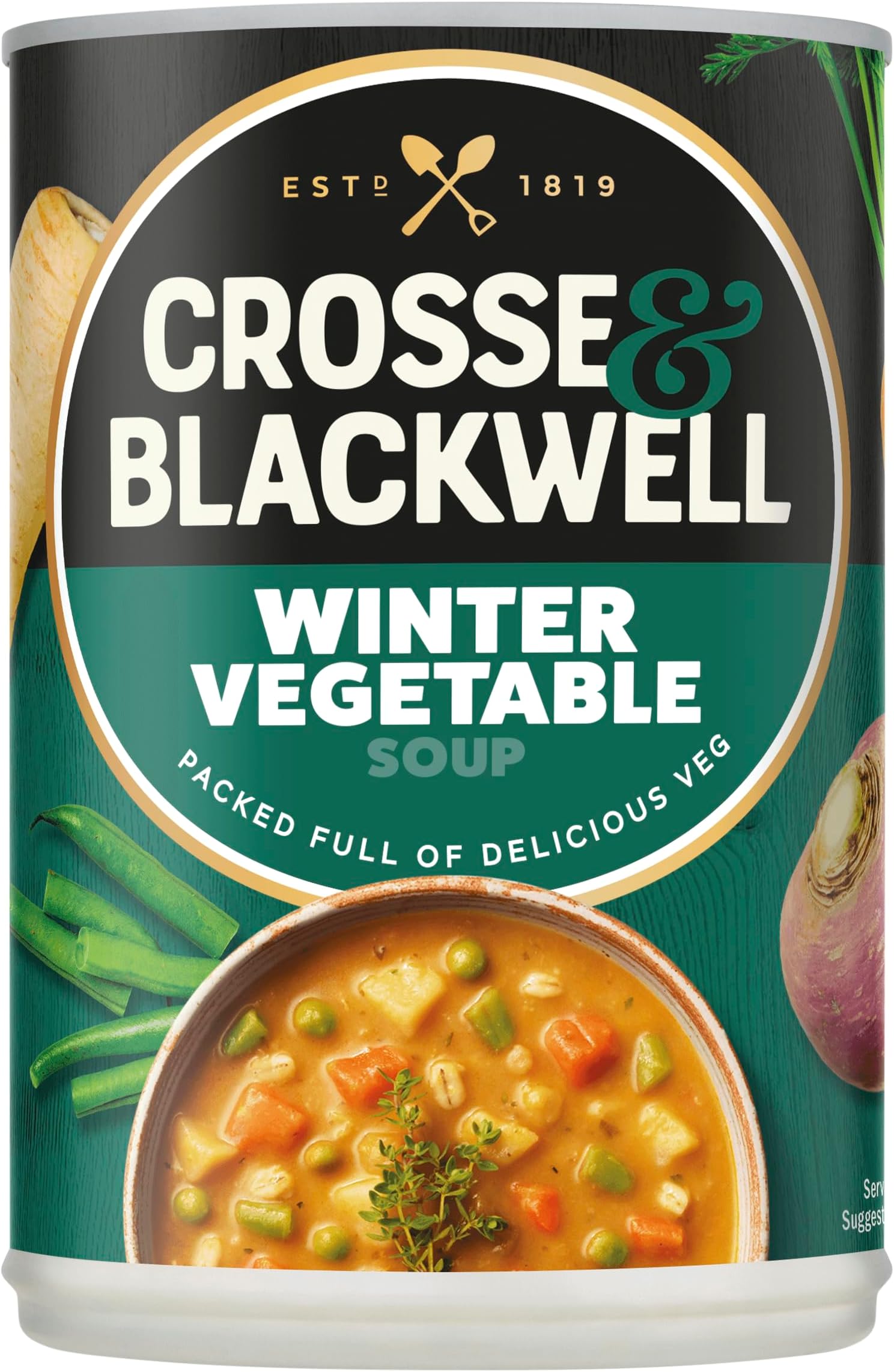 Crosse and Blackwell Winter Vegetable Soup, 400 g (Pack of 6)