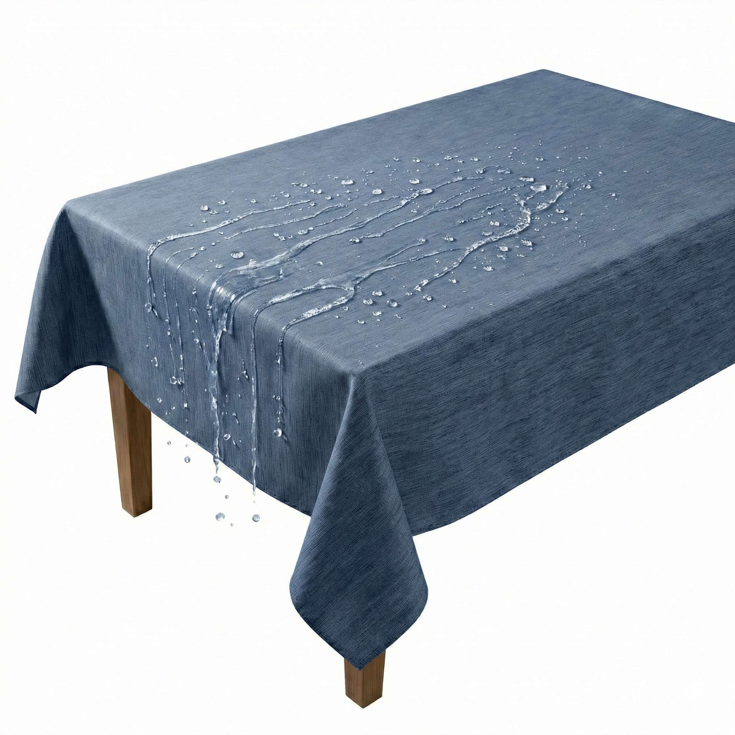Artwelt Wachstuch Tischdecke Dekorativ Gemustert Abwaschbar Knitterfrei Tischtuch Folio für Küche Esszimmer Garten Outdoor Besondere Anlässe