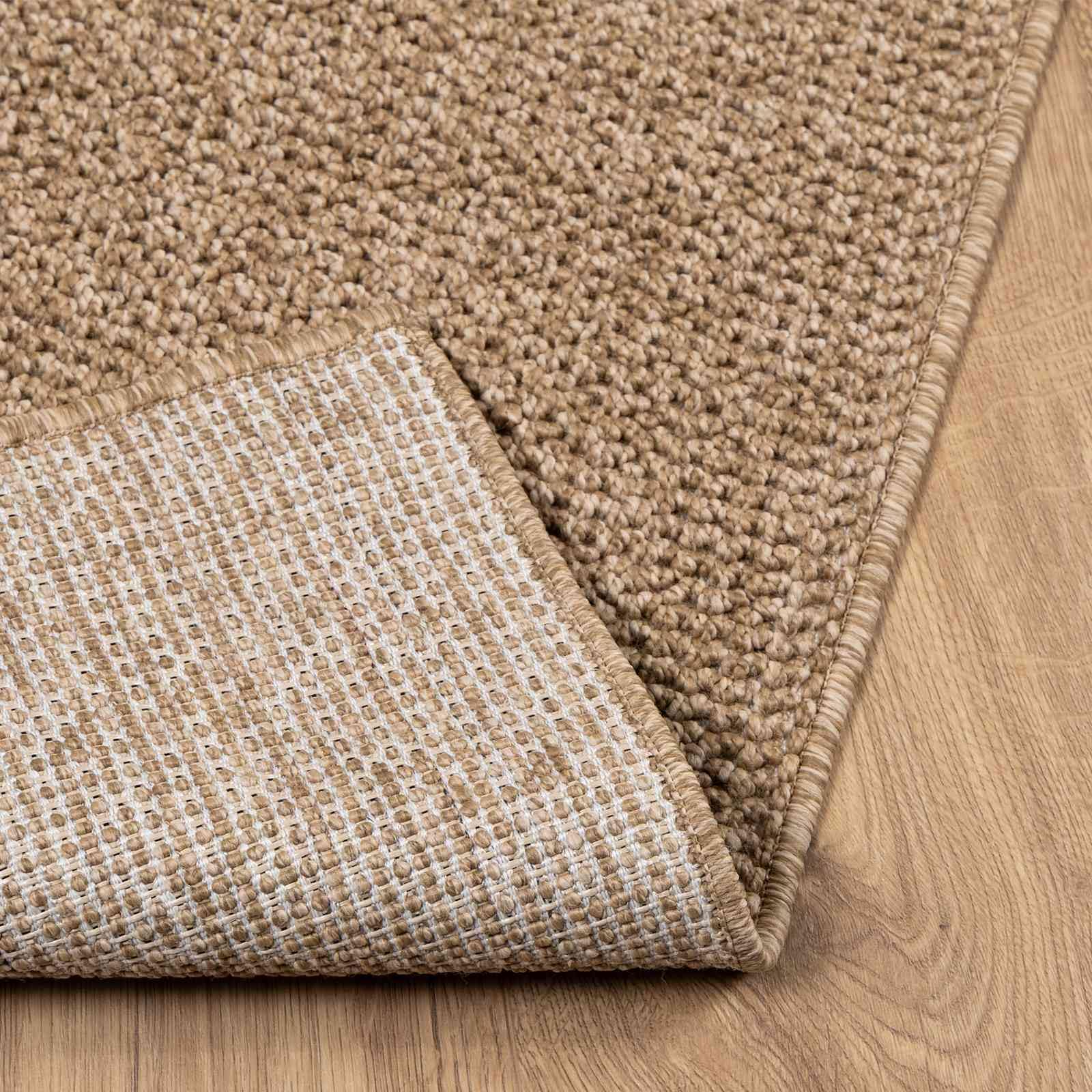 vidaXL Tapis d'intérieur et d'extérieur AGIRA Naturel 200 x 200 cm