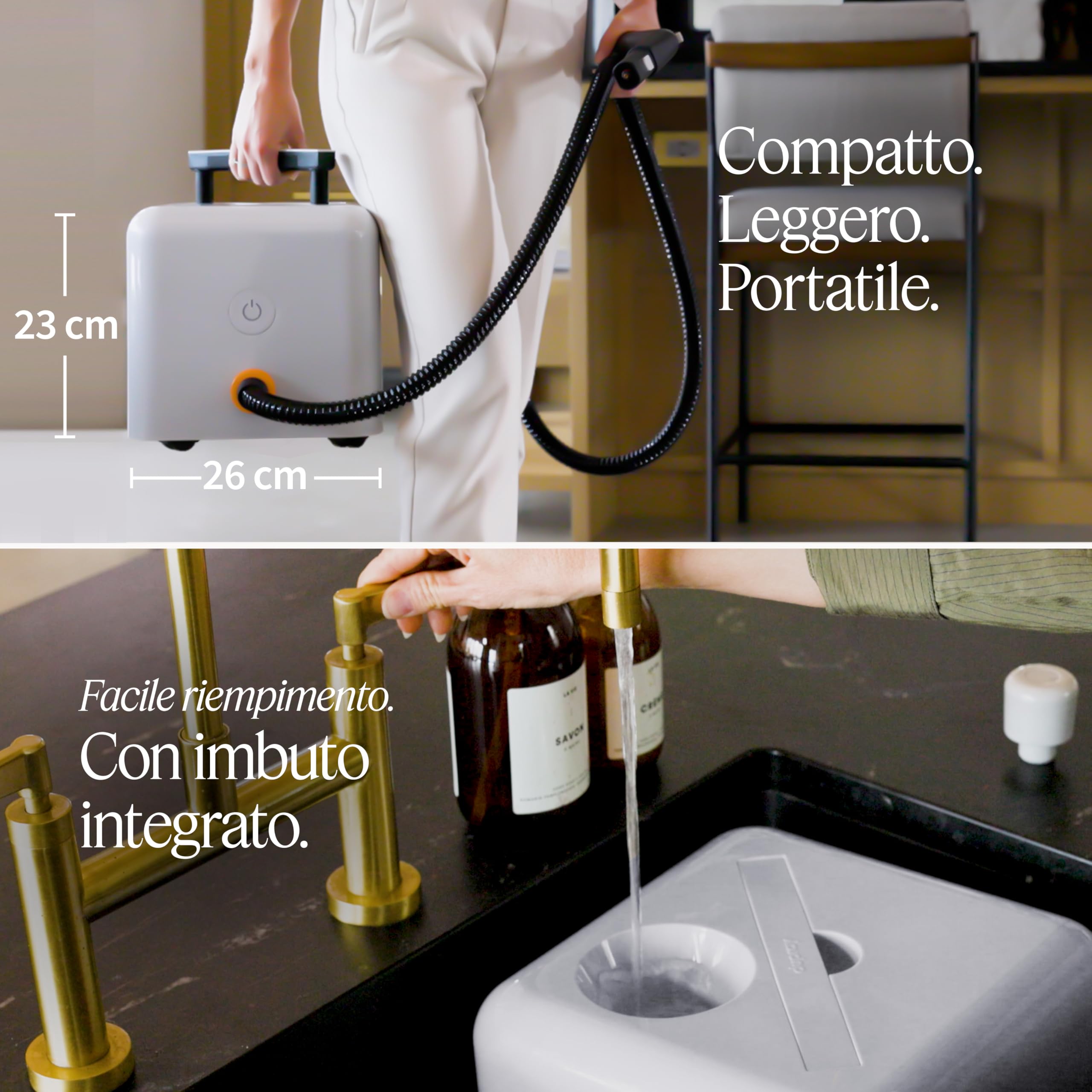 Dupray Neat Plus Pulitore a Vapore con Kit da 17 Accessori – Pulizia Potente Senza Prodotti Chimici per Pavimenti, Auto, Piastrelle, Tessuti, Elettrodomestici, Fughe e Altro (Neat Plus + 17 pezzi)
