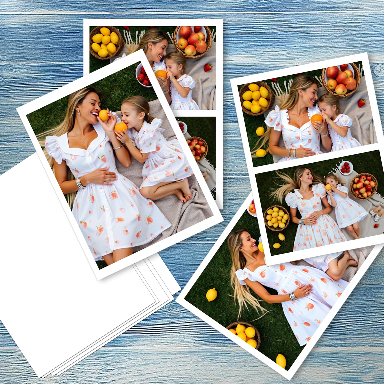 Ditwis 200 Feuilles Papier Photo A4 Brillant, 200 G/m² Papier D'impression Adapté Pour Photos, Certificats Et Brochures