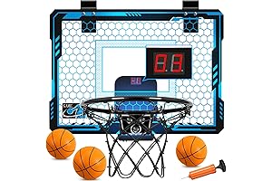 Mini Basketball Hoop with Door Light and Scorer