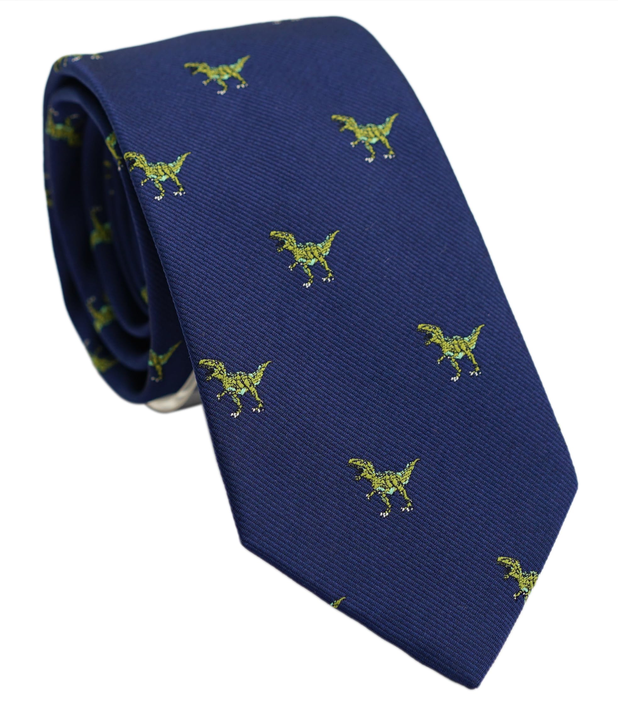 ZENXUS Theme Ties for Men, Sports, Animals, Holidays, Unique Designed and Woven Patterns