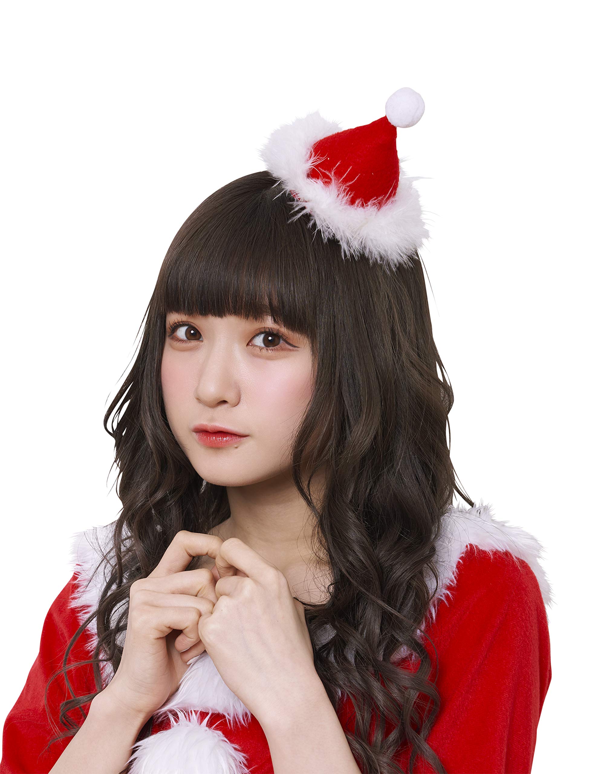 Amazon.co.jp: Party City サンタ帽ヘアピン コスチューム用小物