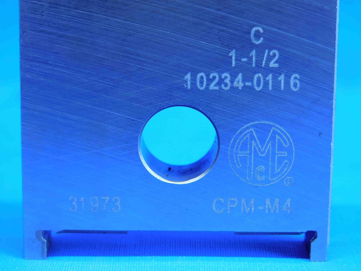 M & J Tooling LLC 1pc AMEC 1 1/2 CPM-M4 10234-0116 HSS Spade Drill Insert Series C 1.5 USA Made - BR4434LVR