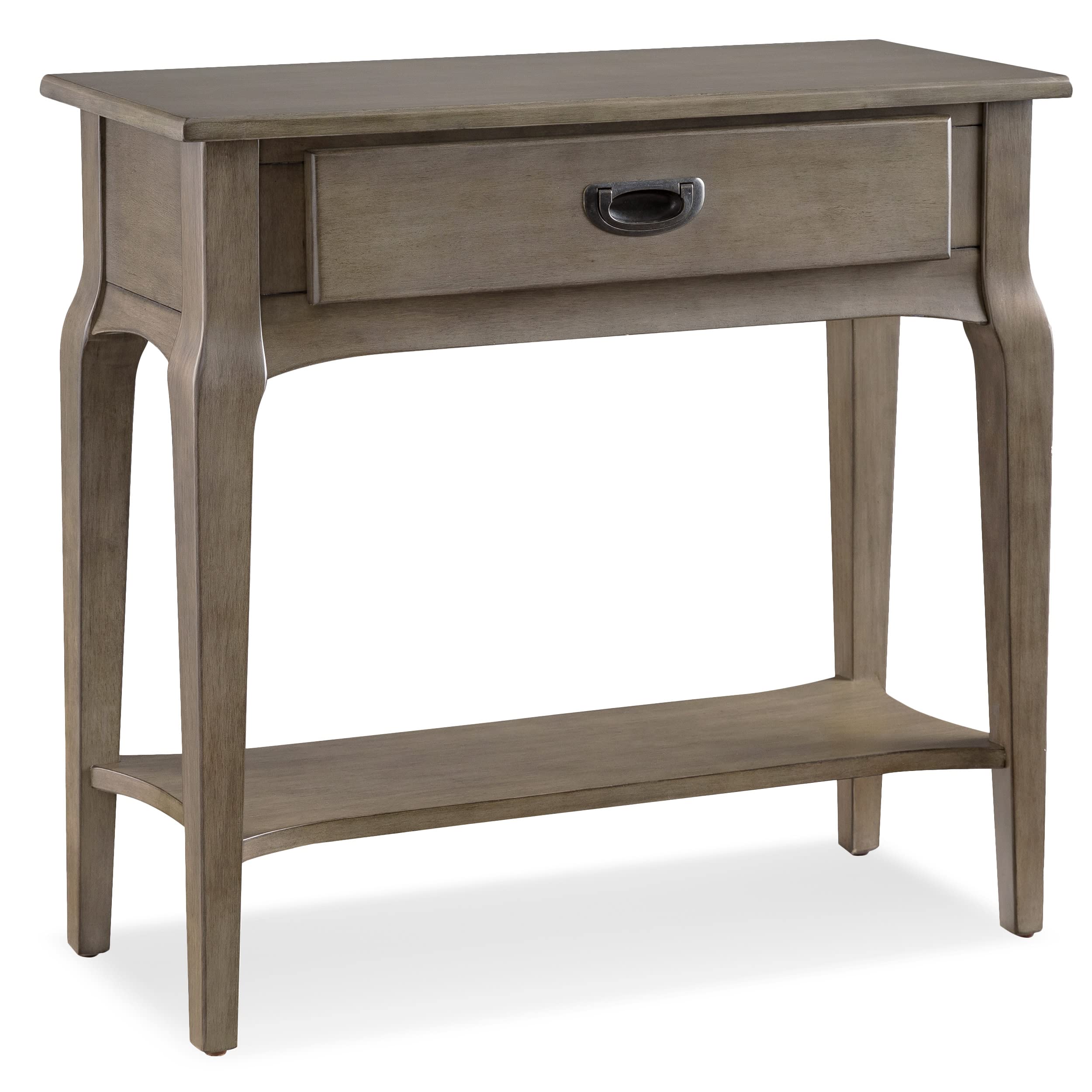 Leick Furniture Home Stratus Condo/Apartment Stand Hall Table, Smoke Gray
