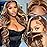 Aicrelery 26 Inch Highlight 13x6 Body Wave HD Transparent Lace Front Wigs Human Hair 4/27 Honey Blonde Body Wave Lace Frontal Wig For Women 180% Density Glueless Ombre Wig Pre Plucked with Baby Hair