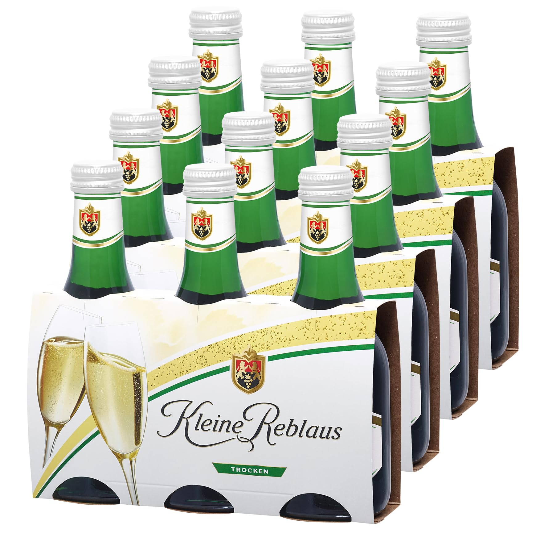 Kleine Reblaus weiß 0,2l (4 x 3er Cluster)