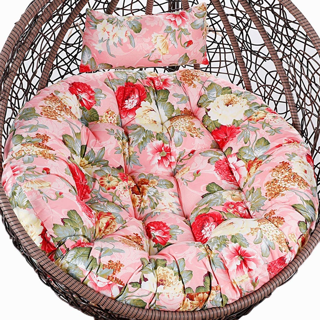 Coussin de chaise œuf uniquement grand modèle pétale 1 au confort supérieur