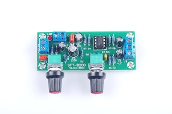 NE5532 Single Supply Low-Pass Filter Board DC 12V 18V 24V 10-24V 22Hz-300Hz Subwoofer Pre-Amplifier Preamp Board