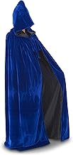 Mystic Moments Cape en velours avec capuche – Plusieurs couleurs – Vendeur britannique