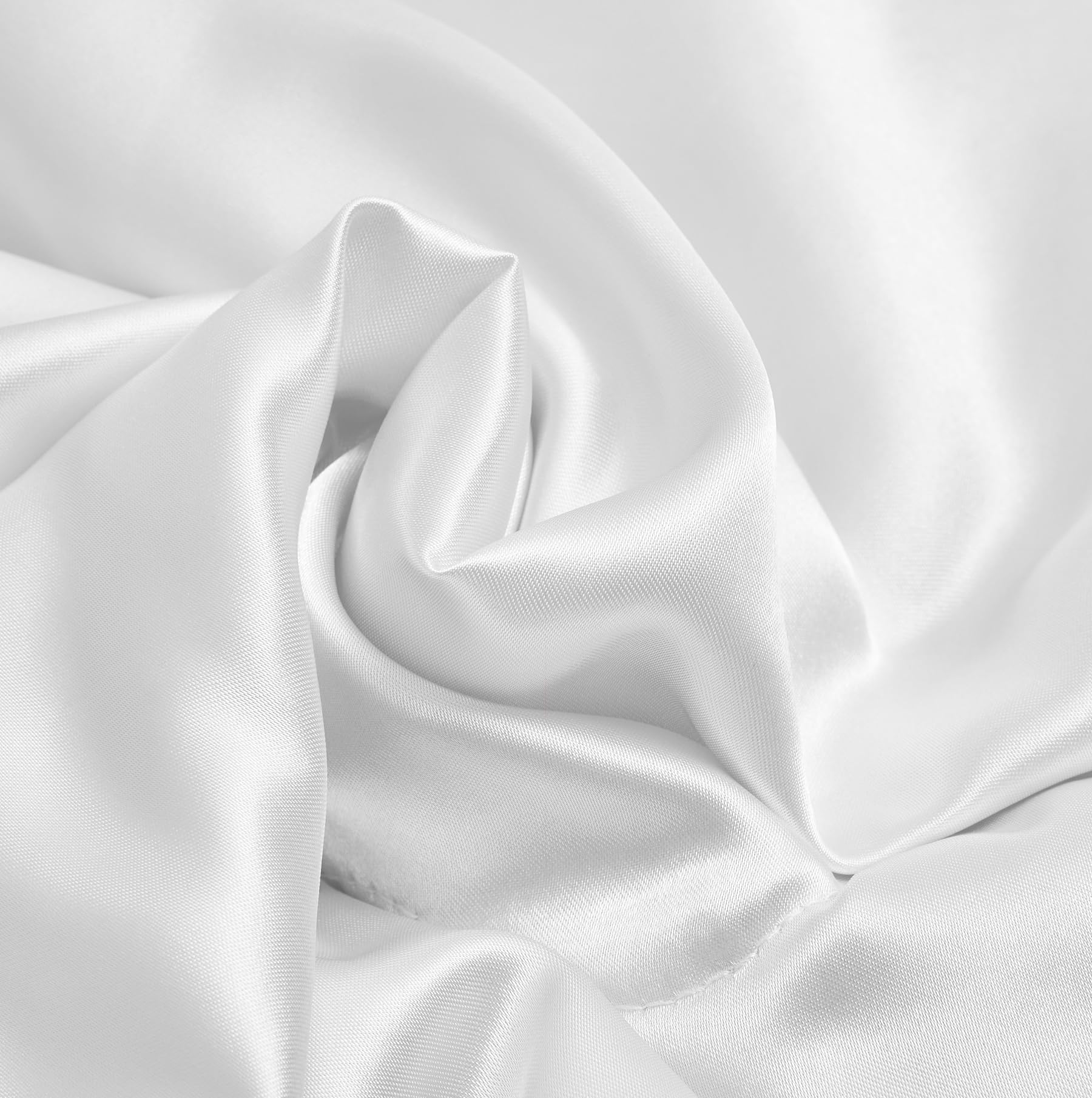 Coperta in raso, 220 x 240 cm, colore bianco, per divano, camera da letto, ufficio, viaggi