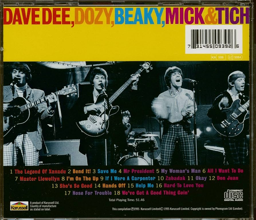 Zabadak by DAVE DEE DOZY BEAKY MICK TICH: Amazon.co.uk: CDs