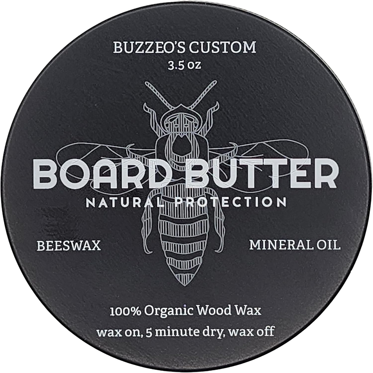 Board Butter 3.5 oz Wood Wax, FoodSafe, Best Finish