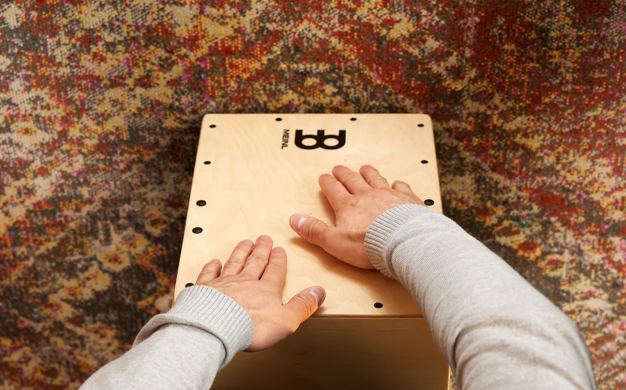 meinl percussion jc50b madera de abedul Báltico compacto cajón de mermelada con interno Snares