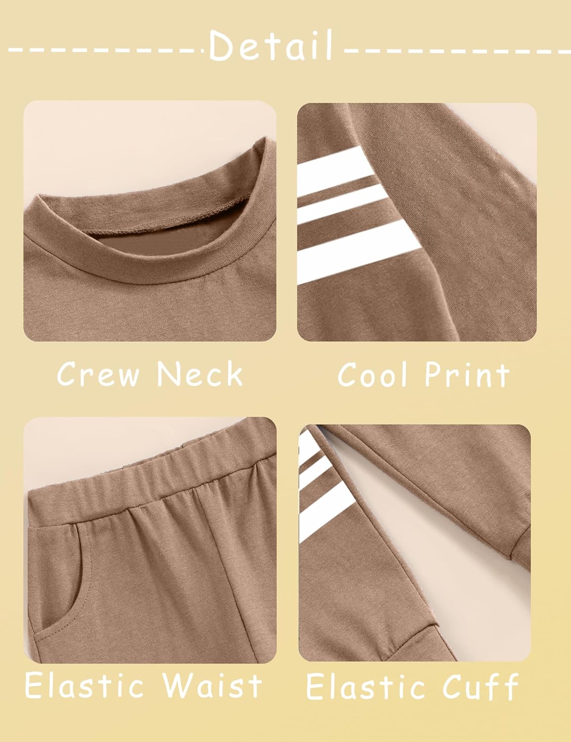 Boys Clothes Long Sleeve Sweatshirt and Pants 2PCS Sweatsuits Winter Boys Outfits 2-8 Years - Image 5