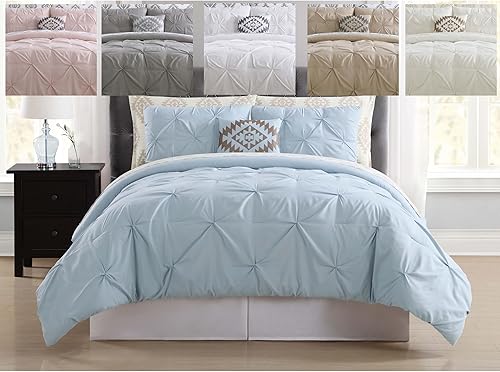 Miniatura 7 de Truly Soft Everyday Cama plisada en una bolsa, individual XL, Pueblo Blush