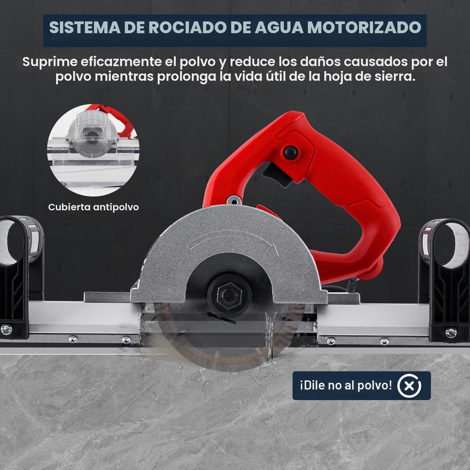 YUCHENGTECH Cortador de Azulejos Eléctrico de 45 Grados | Cortador de Biselado de Baldosas Herramienta de Biselado de Azulejos de 45 Grados para Cortar Piedra Cerámica Grande