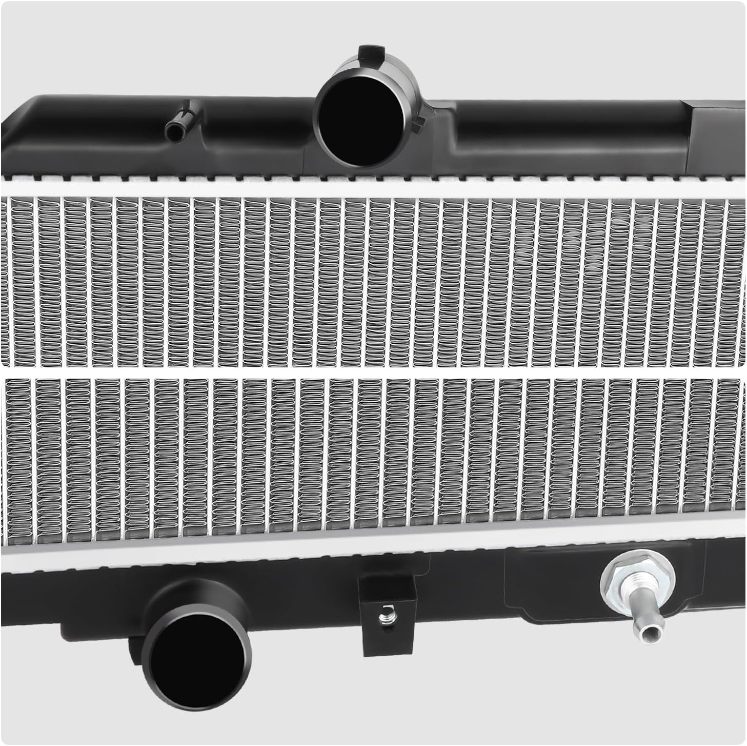 DNA MOTORING OE Style 1-Row Aluminum Cooling Radiator Compatible with Mazda 6 2011-2013, 3.7L Engine, OEM-RA-13390, CA3815200A