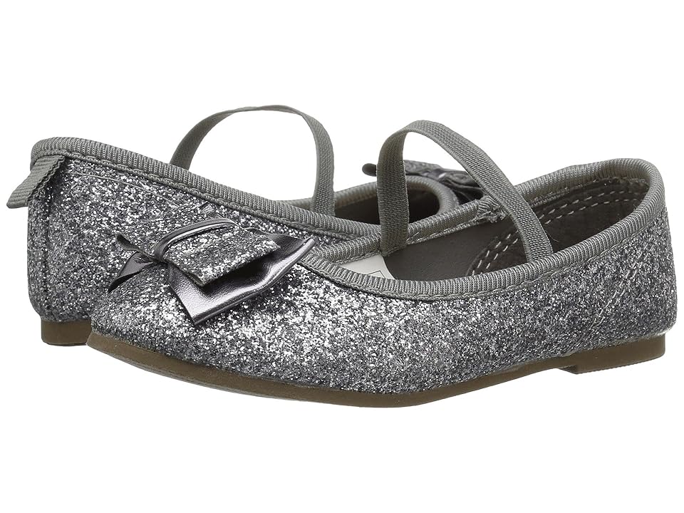 

Carters Bigbow 3 (Toddler/Little Kid) (Grey) Girl's Shoes, Gray