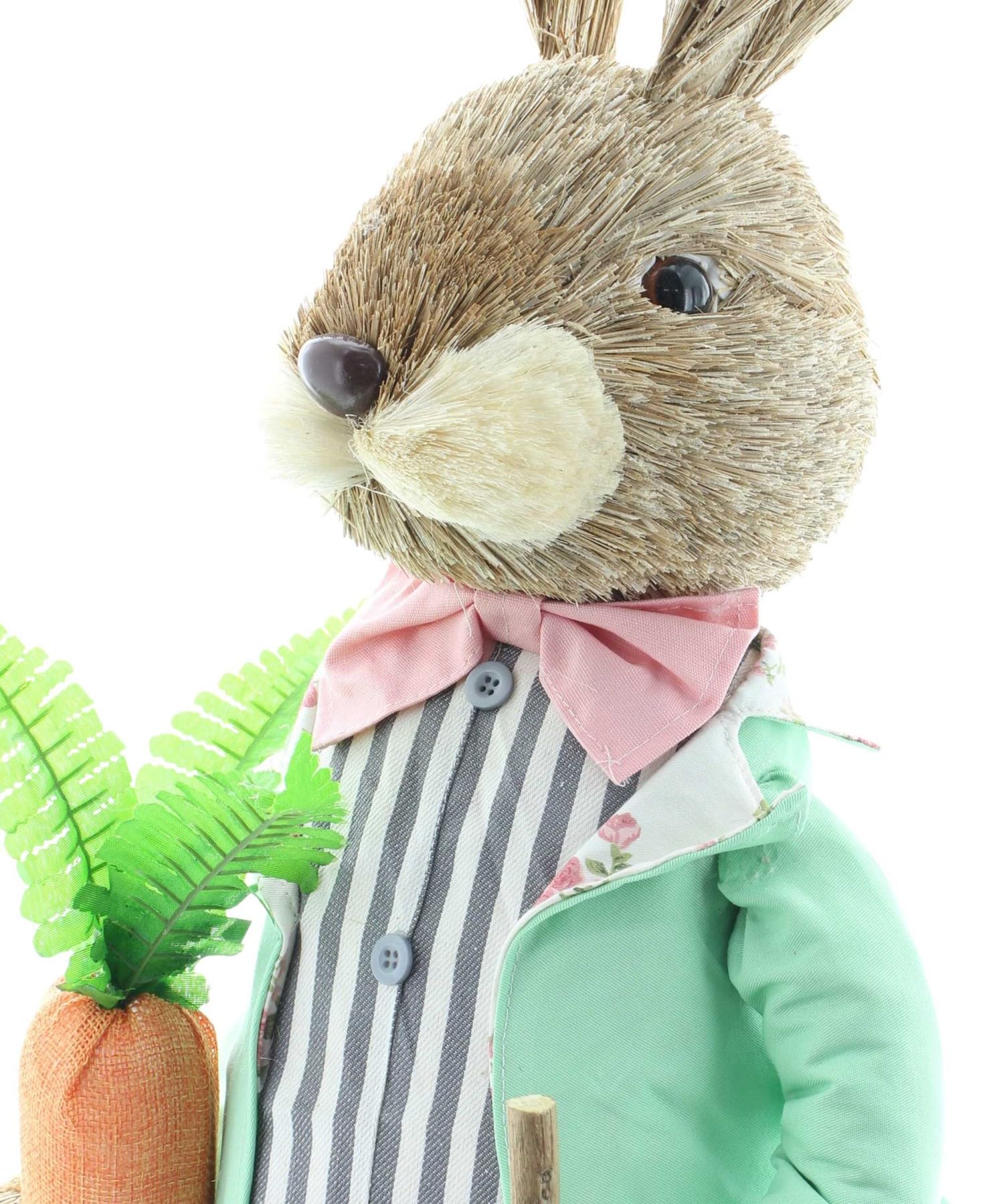 Dekoleidenschaft große Dekofigur Herr Hase 75 cm hoch, Osterhase, Osterdeko, Hasendeko