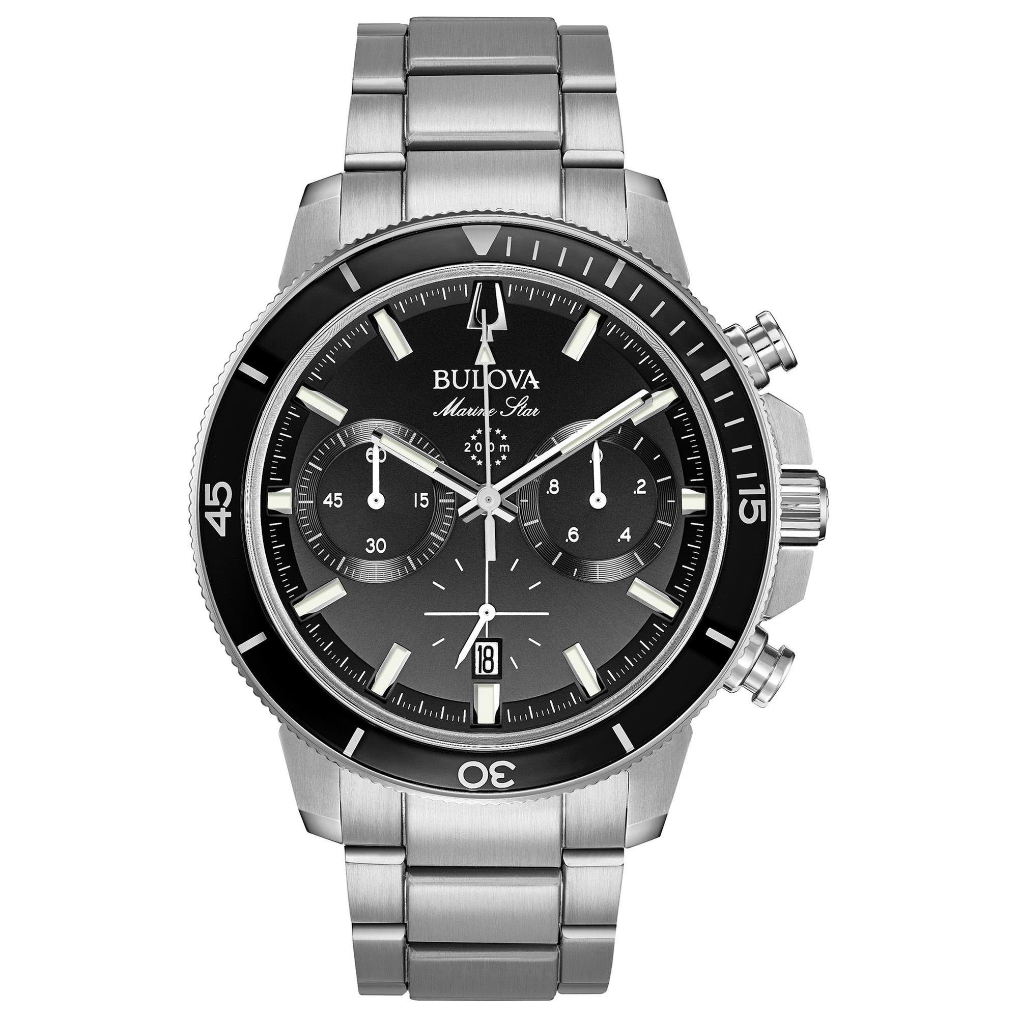 Men's Marine Star Series-C 6-Hand Chronograph Watch, 45mm