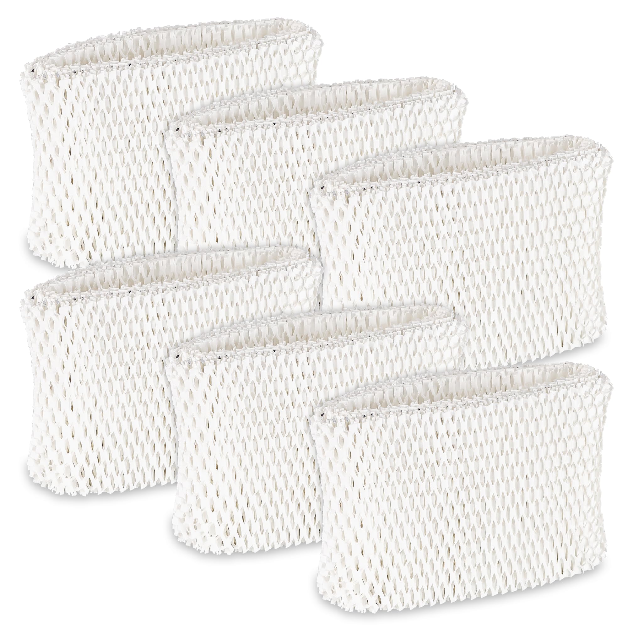 Cenipar 6 Pack WF2 Humidifier Filters Replacement for Kaz for Vicks Humidifier Filters V3100, V3500, V3700, ​V3900 Sunbeam SCM1118 SCM1119 SCM1120 Series Relion WA-8D Enviracaire ECM-500