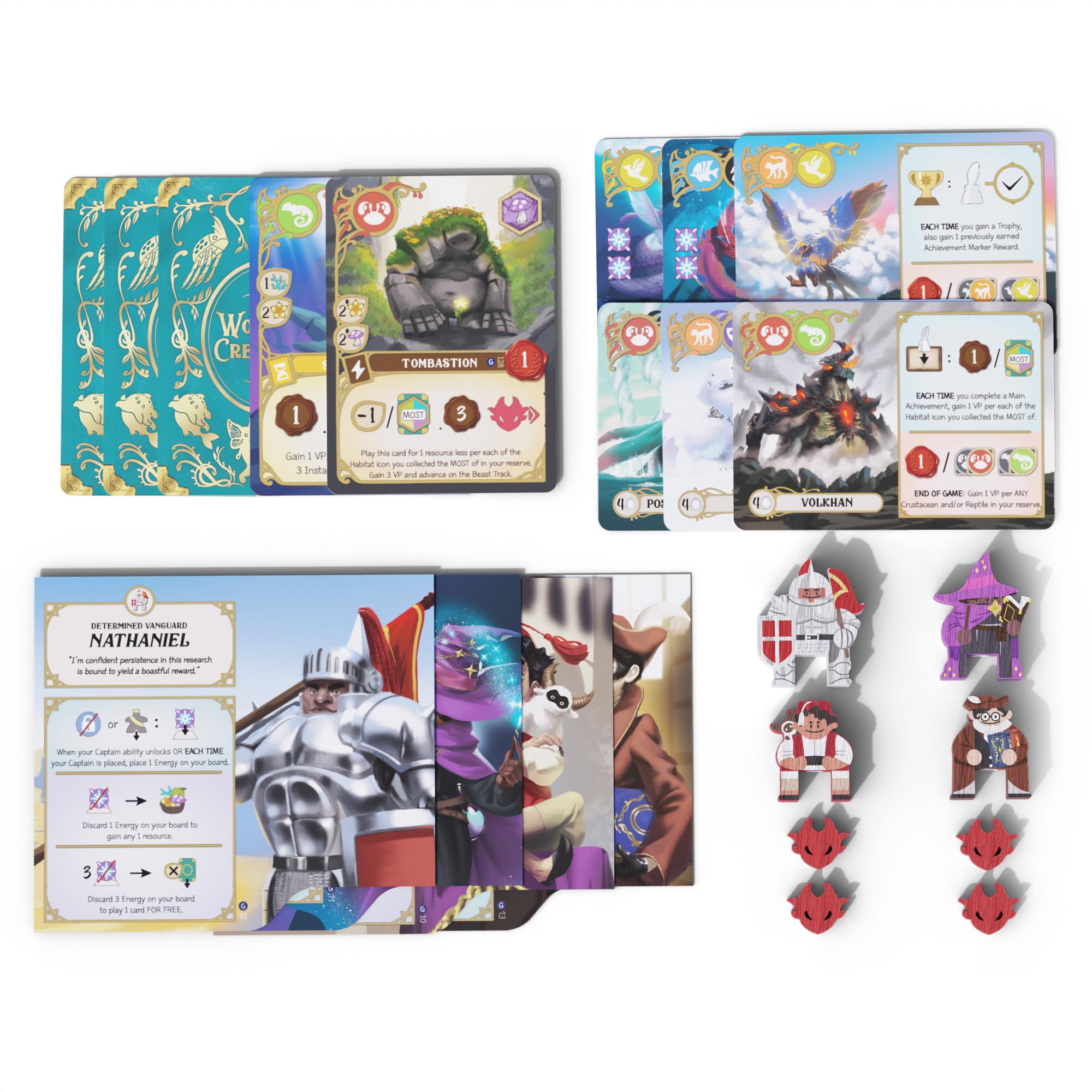 Amazon.com: Wondrous Creatures Board Game, Worker-Placement
