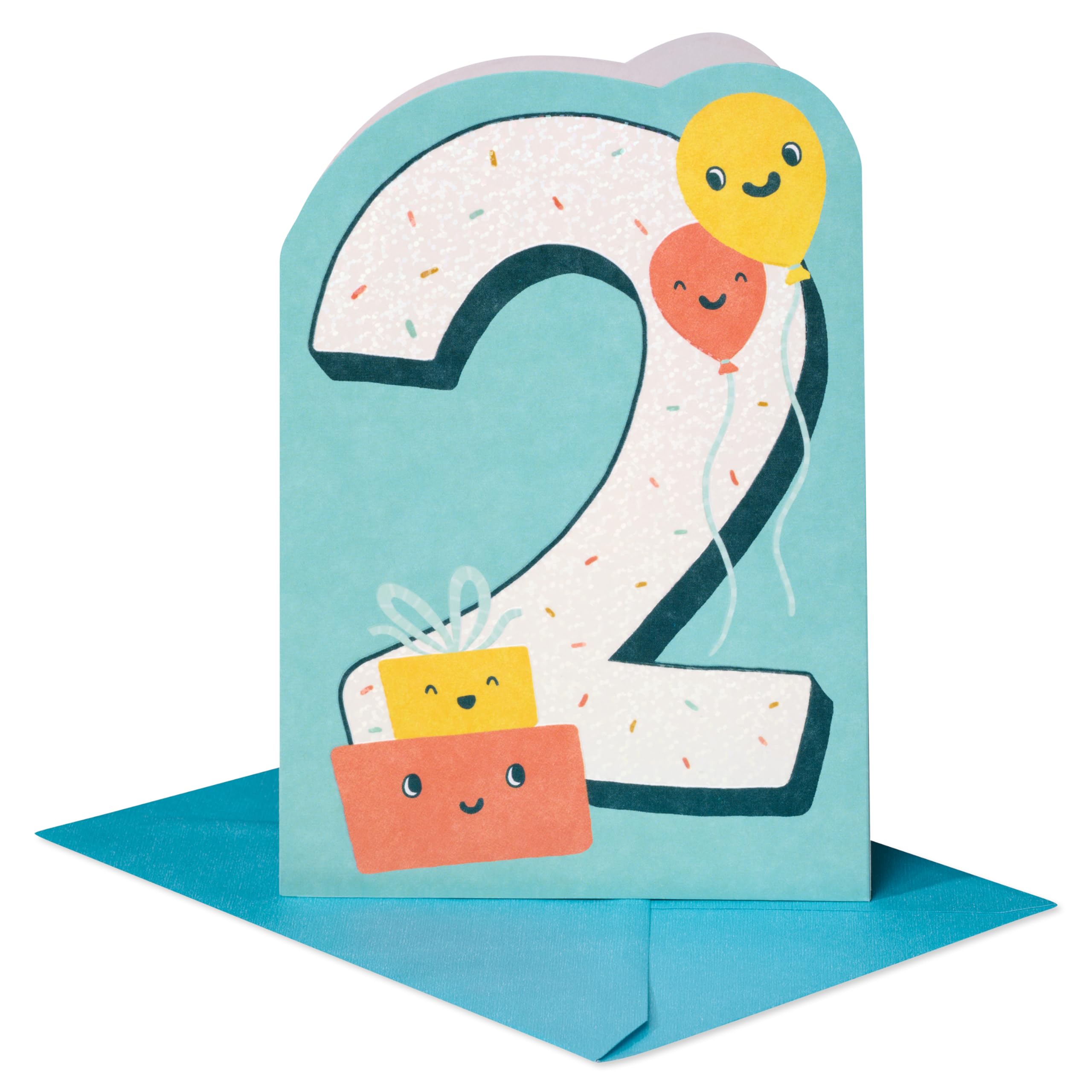 American Greetings 2nd Birthday Card (2 Adorable for Words)