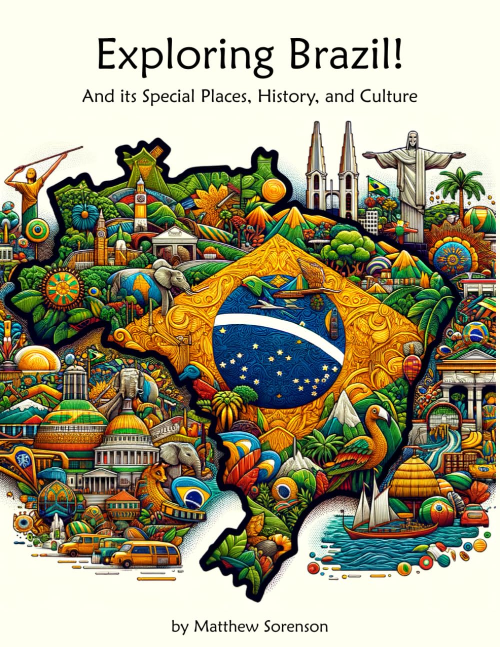 Exploring Brazil Workbook For Curious Kids: A Fun, Interactive Guide to Brazil's Special Places, Culture, and History! (Exploring the World for